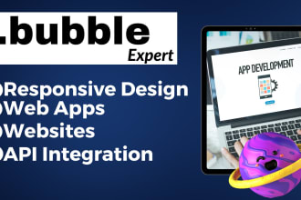 be your bubble developer build bubble app mvp bubble io website on bubble adalo