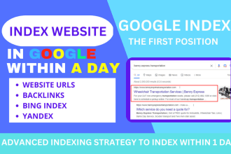 magically fix google index issues to index website within a day