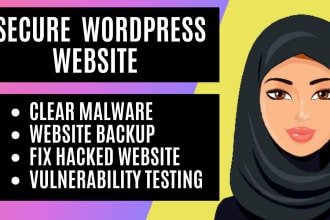 remove malware from wordpress website, fix hacks, virus removal within 48 hrs