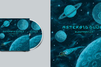 create pixel art album cover for your project