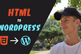 convert HTML to wordpress theme