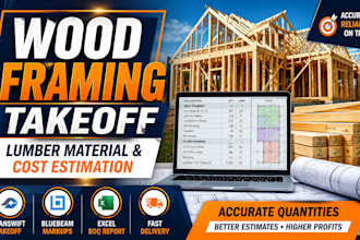 do wood framing lumber takeoff material takeoff and cost estimation