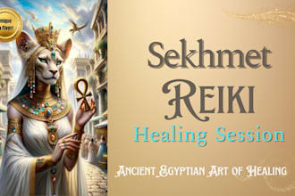 send powerful healing sekhmet reiki energy