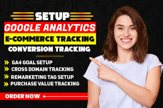 setup google analytics 4, ga4 ecommerce tracking, conversion tracking GTM