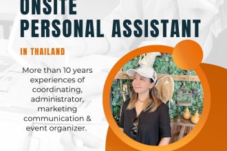 be onsite personal assistant in thailand