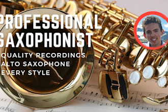record professional alto saxophone for you