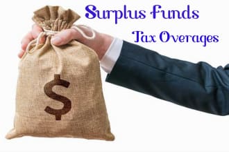 do property surplus funds and tax overage chain of title