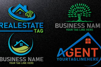make home, home renovation, remodeling, roofing logo for you