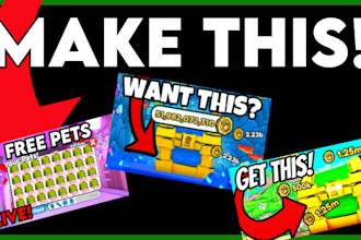 do you a professional roblox thumbnail
