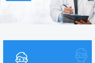 medical site, hospital, or health care website