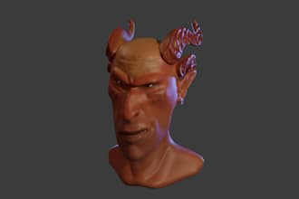 create stylized low poly 3d models for games