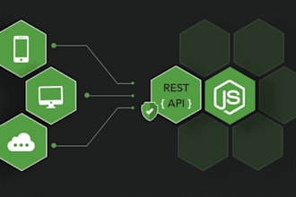 develop and fix rest api in node js and nest js
