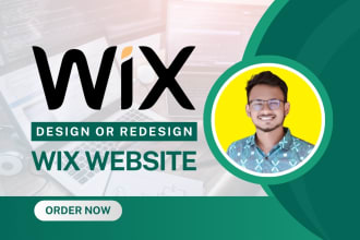 design wix website, and  redesign wix website
