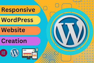 build stunning business blog wordpres website with elementor