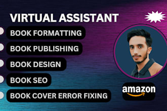 format, publish, promote your book on amazon and kindle KDP