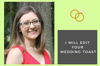 perfect your wedding toast to make it memorable and impactful