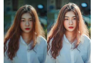 fix blurry photo upscale and enhance resolution of photo