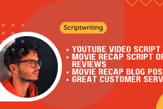write an amazing movie recap script, article, or blog post
