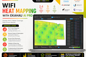 plan your wifi network and design wireless ap heat maps using ekahau ai pro