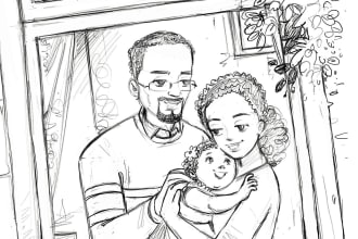 create life stories storytelling art in sketching form