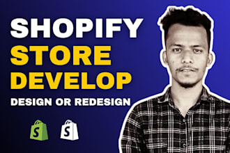 do shopify website design or shopify store redesign