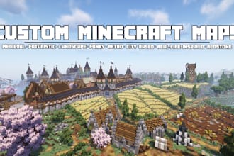 create professional minecraft builds for you