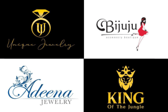 make luxury monogram cosmetic, fashion, beauty, jewelry logo