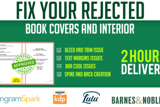 fix your book cover for all platforms