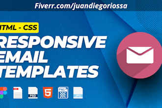 convert figma, psd, pdf, png, jpeg to html email template