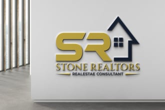 design realtor, real estate,property, construction logo