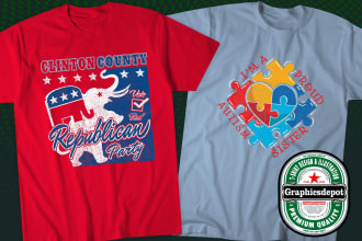 create t shirt designs for screen printing