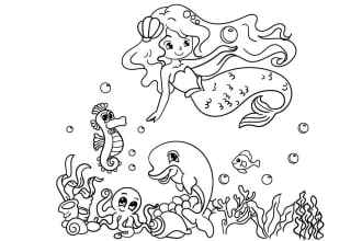 create unique coloring books for kids for amazon KDP