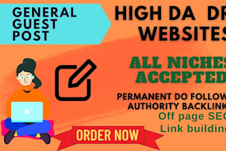 publish high da general guest posts with authority backlinks