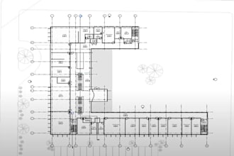 make architectural drawing and 3d modeling in revit and cad