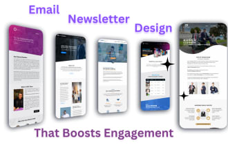 eyecatching email newsletter design that boosts engagement