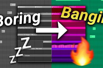 produce a fire custom professional exclusive rap beat