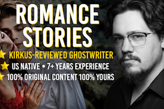 ghostwrite your dream romance story