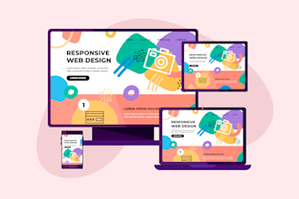 create responsive wordpress website as like theme demo
