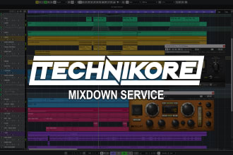 mixdown your electronic music track