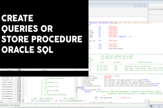 do create query or store procedure plsql