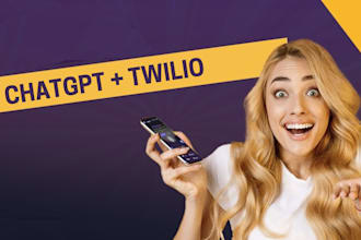 finetune chatgpt and integrate it with twilio for your business