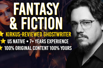 ghostwrite your unique fantasy book