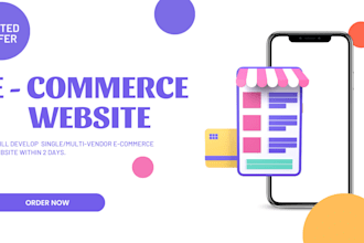 develop a single or multivendor e commerce website