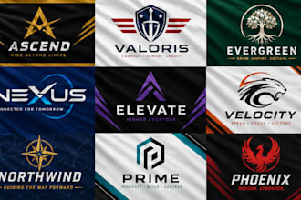 create modern custom flag design for business and events