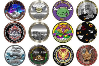 make military navy command challenge coin and belt