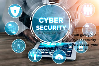 give you all cyber security  services as  your demand