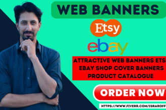 design attractive etsy banners or modern etsy logo