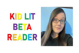 beta read your childrens or middle grade story