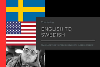 translate your text from english to swedish