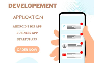 be your flutter app front end developer using mobile app ui ux design